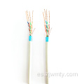 UTP FTP CAT5e con mensajero CCA 24awg Lan